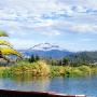 Blick auf den Cotacachi, Lago de San Pablo