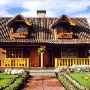 Unsere Hütte in der Hosteria Puerto Lago, Lago de San Pablo